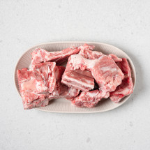 [제주흑다돈] 제주직송, 무항생제 흑돈육_제주 흑돼지 등뼈 1kg(냉장)