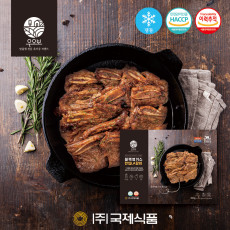 [우오보] 초이스급 이상_블랙앵거스 양념 LA갈비 3kg(500gx6팩)