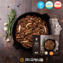 [우오보] 국제식품_단짠단짠 간장 양념소불고기 1.6kg(400gx4팩)
