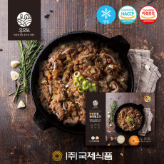[우오보] 국제식품_단짠단짠 간장 돼지불고기 1.2kg(400gx3팩)